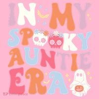 In My Spooky Auntie Era Halloween Groovy Witchy Spooky Aunt Coaster thumb 2
