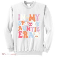 In My Spooky Auntie Era Halloween Groovy Witchy Spooky Aunt Sweatshirt thumb 0