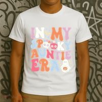 In My Spooky Auntie Era Halloween Groovy Witchy Spooky Aunt T-Shirt thumb 3