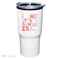 In My Spooky Auntie Era Halloween Groovy Witchy Spooky Aunt Tumbler thumb 0