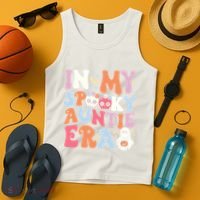 In My Spooky Auntie Era Halloween Groovy Witchy Spooky Aunt Tank Top thumb 4