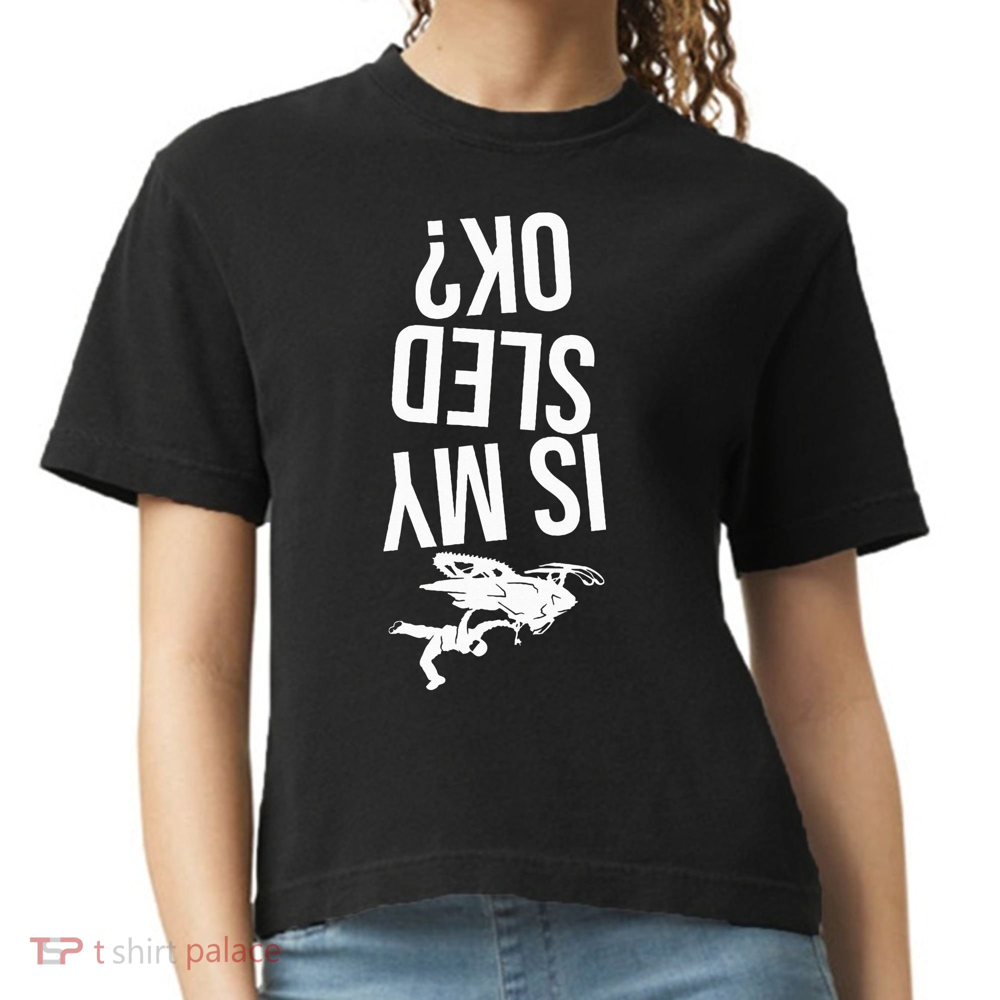 Is My Sled Ok Snowmobile Comfort Colors Boxy T-Shirt