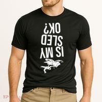 Is My Sled Ok Snowmobile Cooling Performance Crew T-Shirt thumb 2