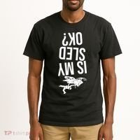 Is My Sled Ok Snowmobile Tall T-Shirt thumb 2