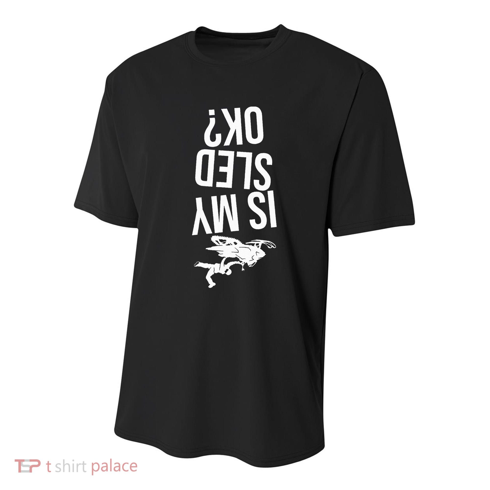 Is My Sled Ok Snowmobile Youth Performance Sprint T-Shirt