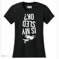 Is My Sled Ok Snowmobile Women's Cooling Performance Crew T-Shirt thumb 0