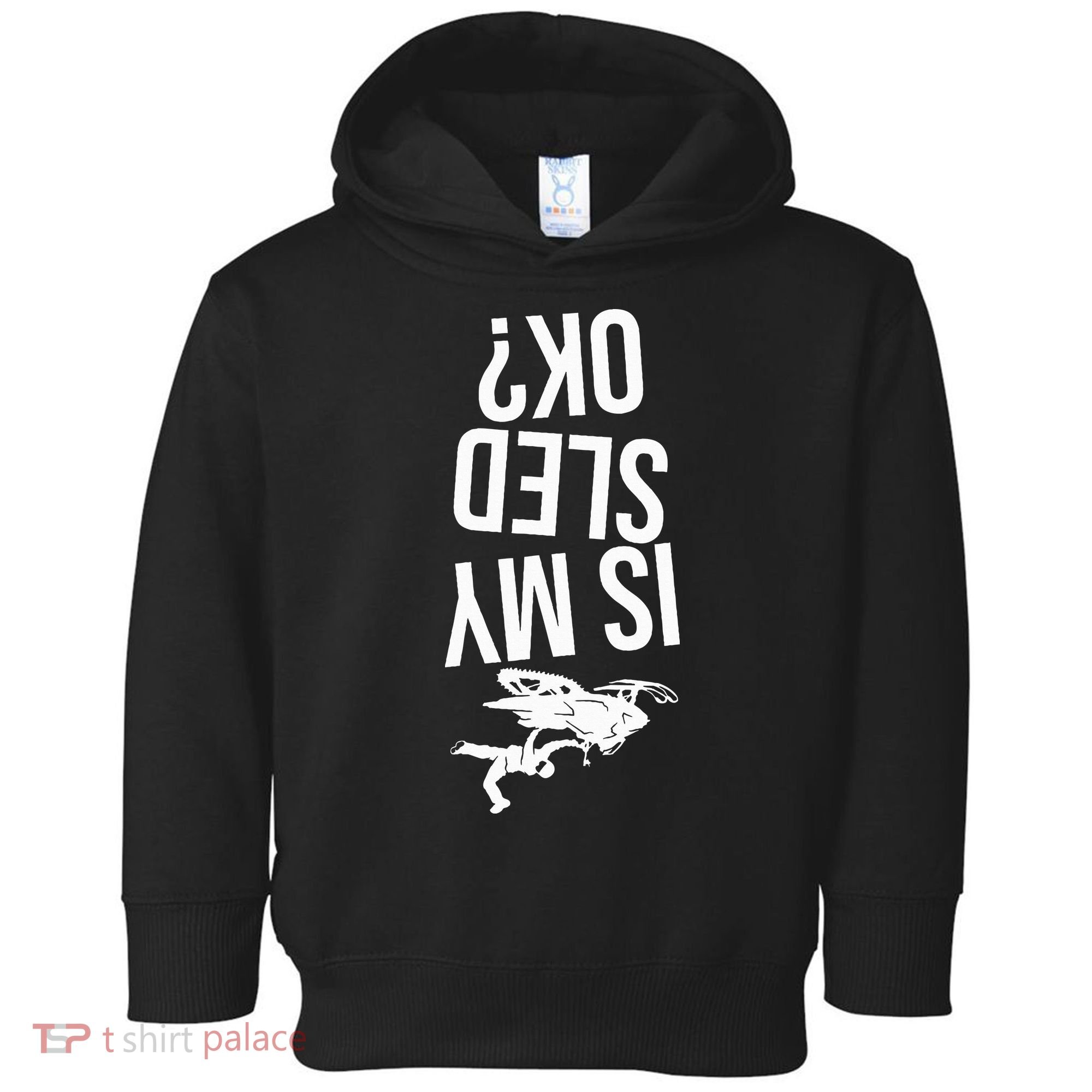 Is My Sled Ok Snowmobile Toddler Hoodie