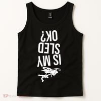 Is My Sled Ok Snowmobile Tank Top thumb 2