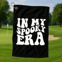 In My Spooky Era Halloween Lover Golf Towel thumb 1