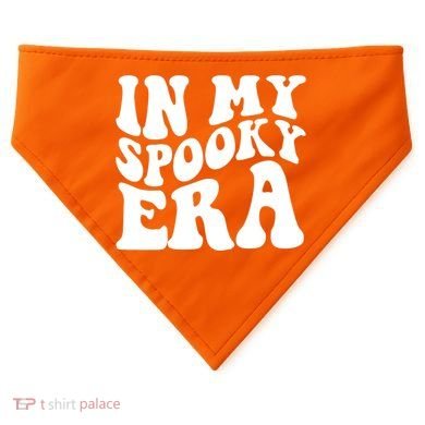 In My Spooky Era Halloween Lover USA-Made Doggie Bandana