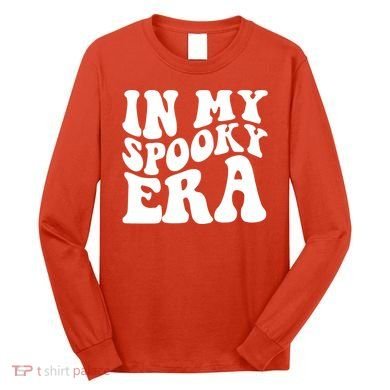 In My Spooky Era Halloween Lover Long Sleeve Shirt