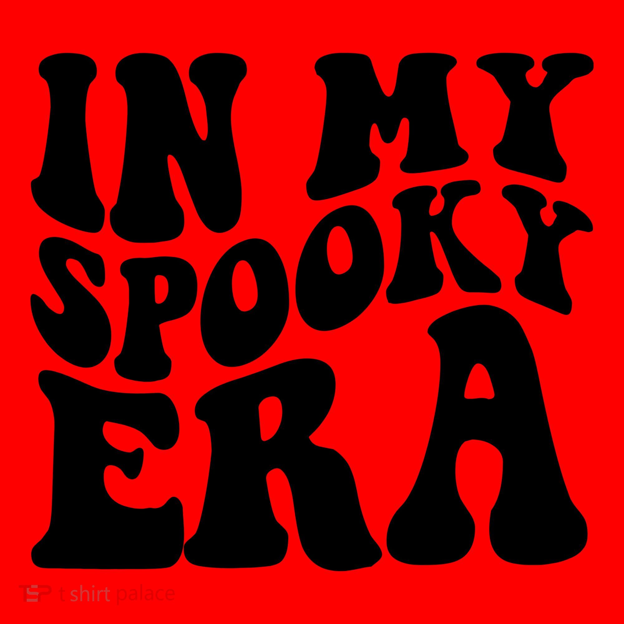 In My Spooky Era Halloween Lover Santa Hat