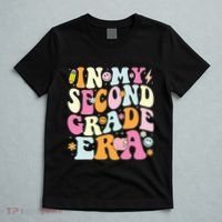 In My Second Grade Era 2nd Grade Teacher Groovy Retro T-Shirt thumb 5