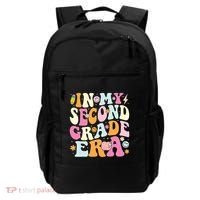 In My Second Grade Era 2nd Grade Teacher Groovy Retro Backpack thumb 0