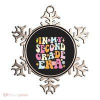 In My Second Grade Era 2nd Grade Teacher Groovy Retro Ornament thumb 0