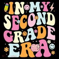 In My Second Grade Era 2nd Grade Teacher Groovy Retro Tank Top thumb 6