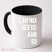 Is My Sled Okay? Funny Snowmobile Sleigh Riding Joke Gift Coffee Mug thumb 0