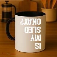 Is My Sled Okay? Funny Snowmobile Sleigh Riding Joke Gift Coffee Mug thumb 4