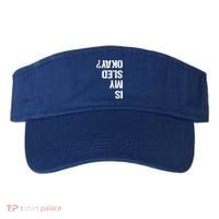 Is My Sled Okay? Funny Snowmobile Sleigh Riding Joke Gift Visor thumb 0