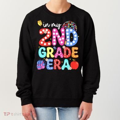 In My Second 2nd Grade Era Cute Second Grade Teacher Women's Sweatshirt