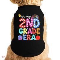 In My Second 2nd Grade Era Cute Second Grade Teacher Doggie Tank thumb 0