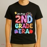 In My Second 2nd Grade Era Cute Second Grade Teacher T-Shirt thumb 3