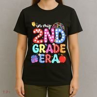 In My Second 2nd Grade Era Cute Second Grade Teacher T-Shirt thumb 4