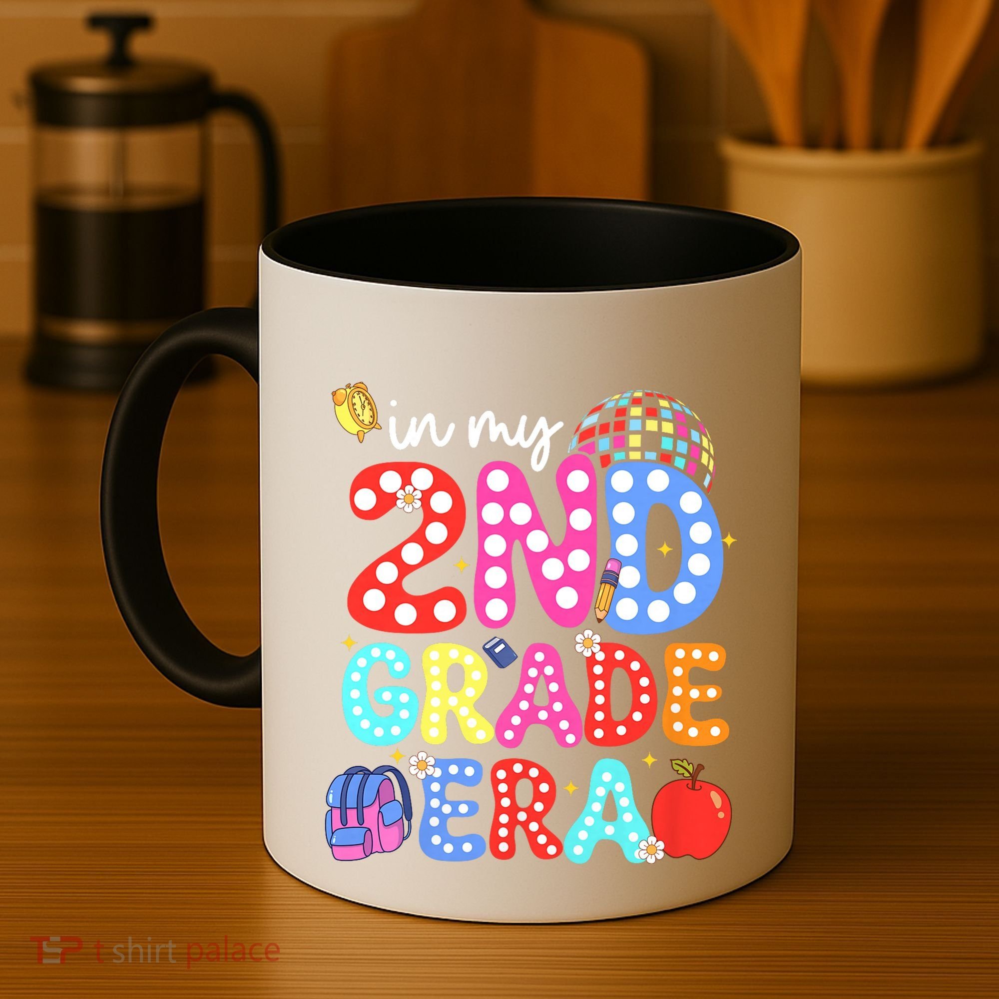 In My Second 2nd Grade Era Cute Second Grade Teacher Coffee Mug