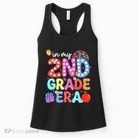 In My Second 2nd Grade Era Cute Second Grade Teacher Women's Tank Top thumb 0