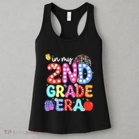 In My Second 2nd Grade Era Cute Second Grade Teacher Women's Tank Top thumb 3