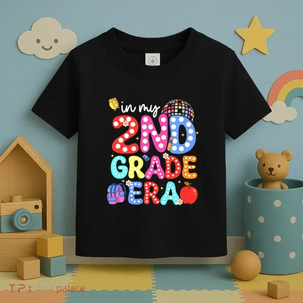 In My Second 2nd Grade Era Cute Second Grade Teacher Toddler T-Shirt