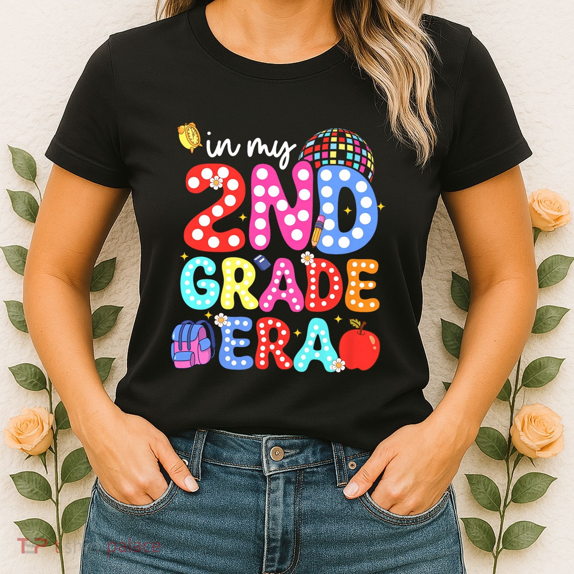 In My Second 2nd Grade Era Cute Second Grade Teacher Women's T-Shirt