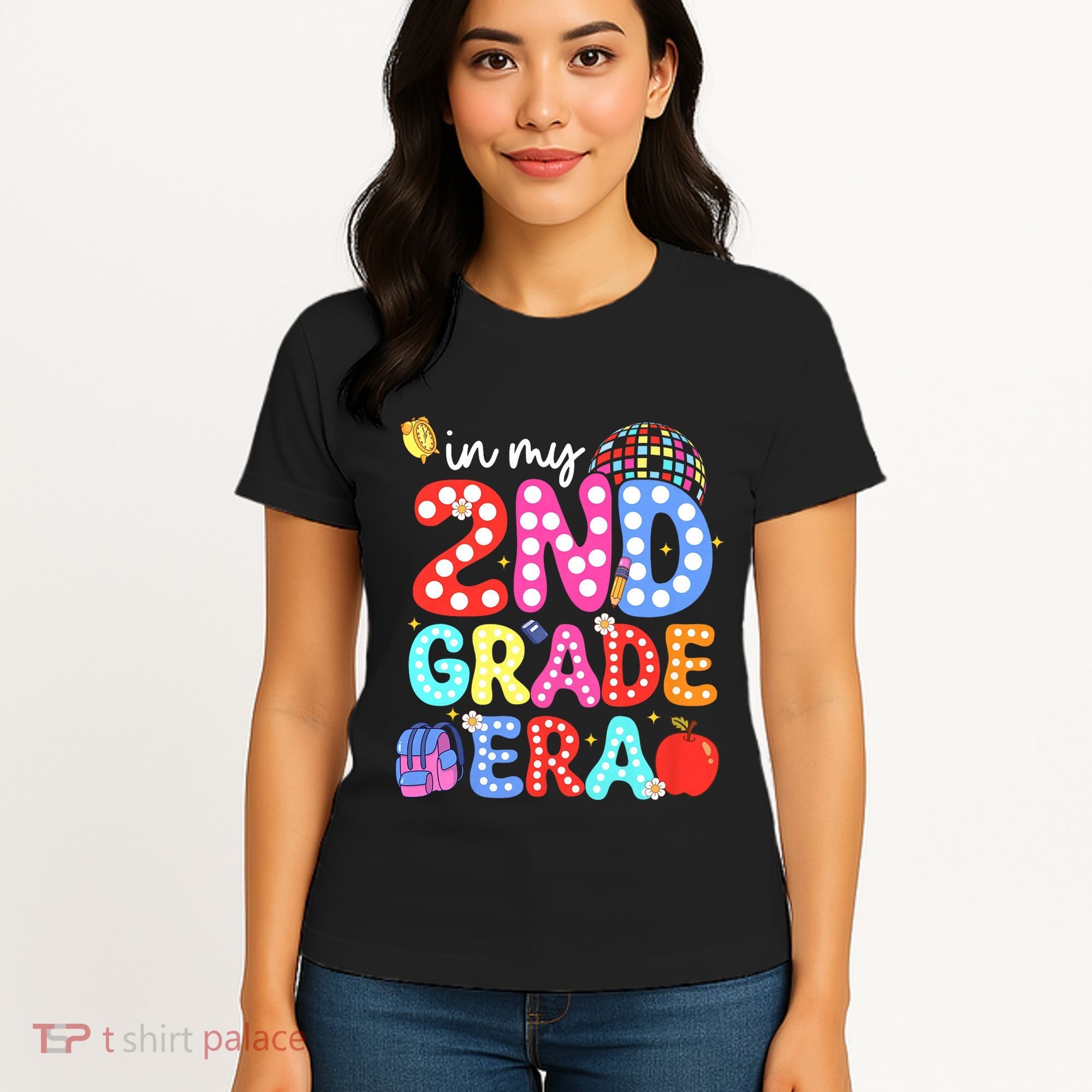 In My Second 2nd Grade Era Cute Second Grade Teacher Women's T-Shirt