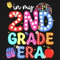 In My Second 2nd Grade Era Cute Second Grade Teacher Women's T-Shirt thumb 6