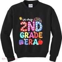 In My Second 2nd Grade Era Cute Second Grade Teacher Kids Sweatshirt thumb 0