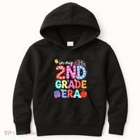 In My Second 2nd Grade Era Cute Second Grade Teacher Kids Hoodie thumb 0
