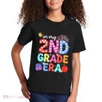 In My Second 2nd Grade Era Cute Second Grade Teacher Kids T-Shirt thumb 2