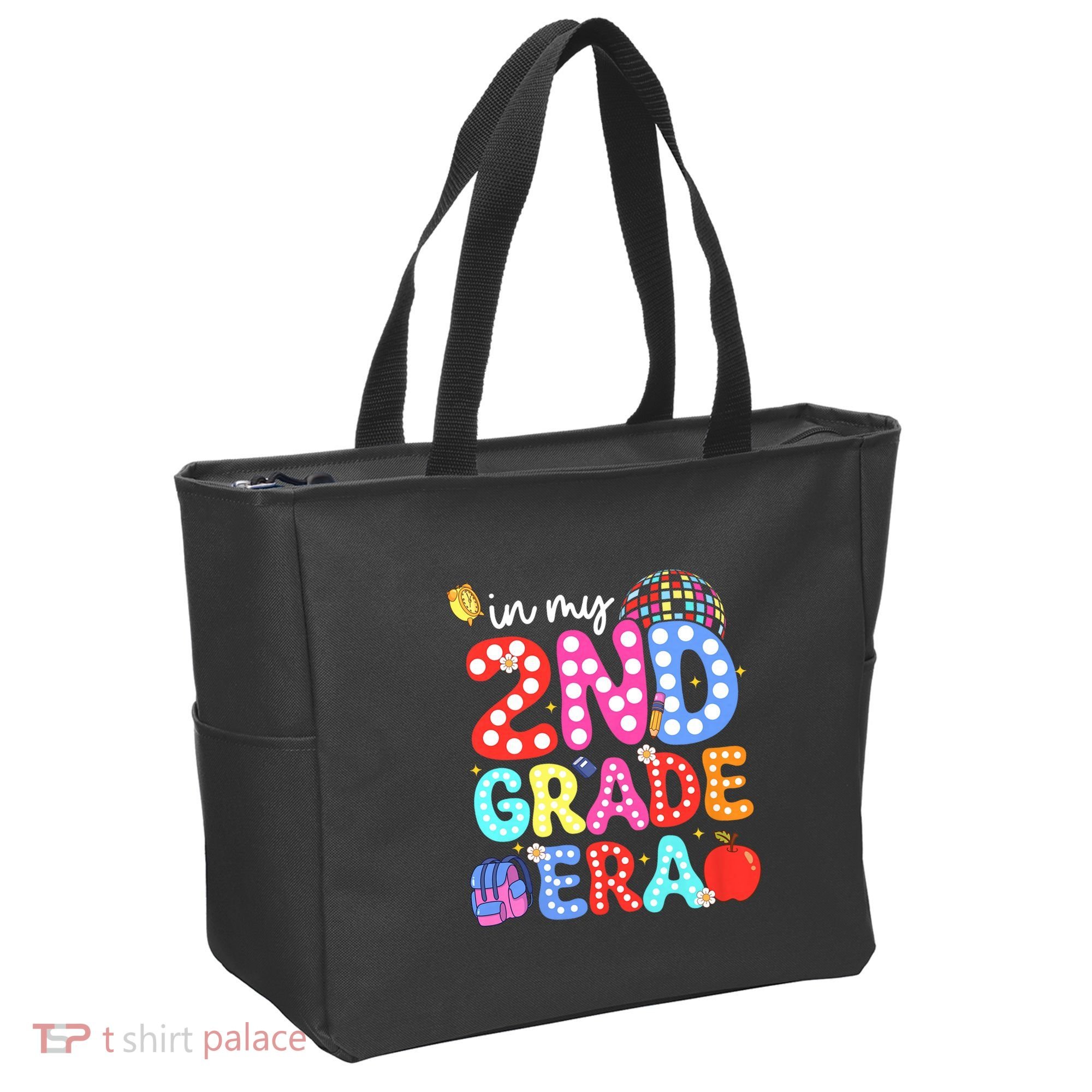 In My Second 2nd Grade Era Cute Second Grade Teacher Tote Bag