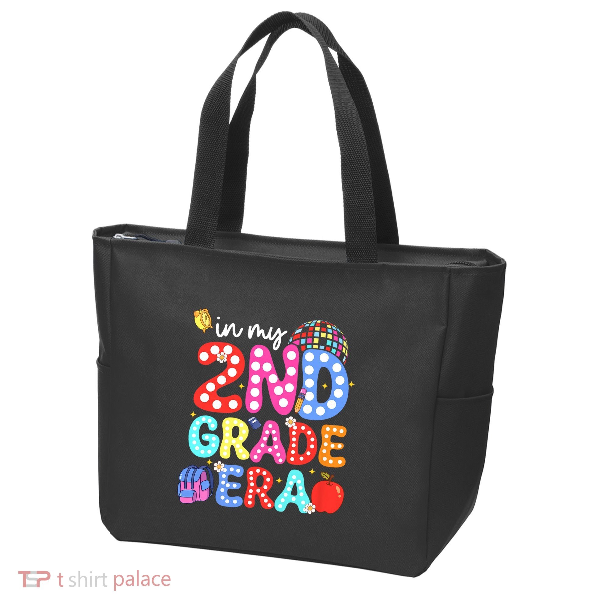 In My Second 2nd Grade Era Cute Second Grade Teacher Tote Bag