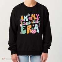 In My Second Grade Era 2nd Grade Girl Teacher Back To School Gift Women's Sweatshirt thumb 0