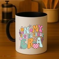 In My Second Grade Era 2nd Grade Girl Teacher Back To School Gift Coffee Mug thumb 4