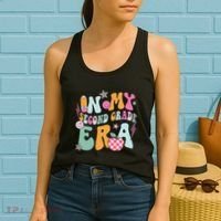 In My Second Grade Era 2nd Grade Girl Teacher Back To School Gift Women's Tank Top thumb 2