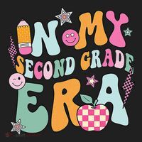In My Second Grade Era 2nd Grade Girl Teacher Back To School Gift Hat thumb 2