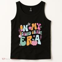 In My Second Grade Era 2nd Grade Girl Teacher Back To School Gift Tank Top thumb 2