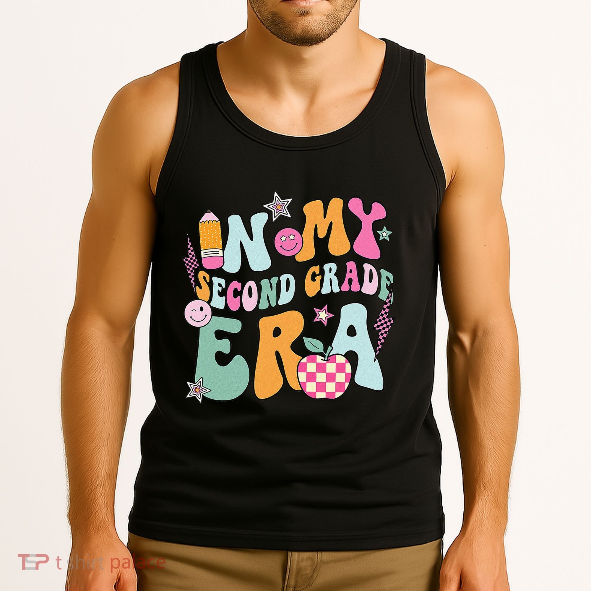 In My Second Grade Era 2nd Grade Girl Teacher Back To School Gift Tank Top