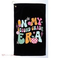 In My Second Grade Era 2nd Grade Girl Teacher Back To School Gift Golf Towel thumb 0