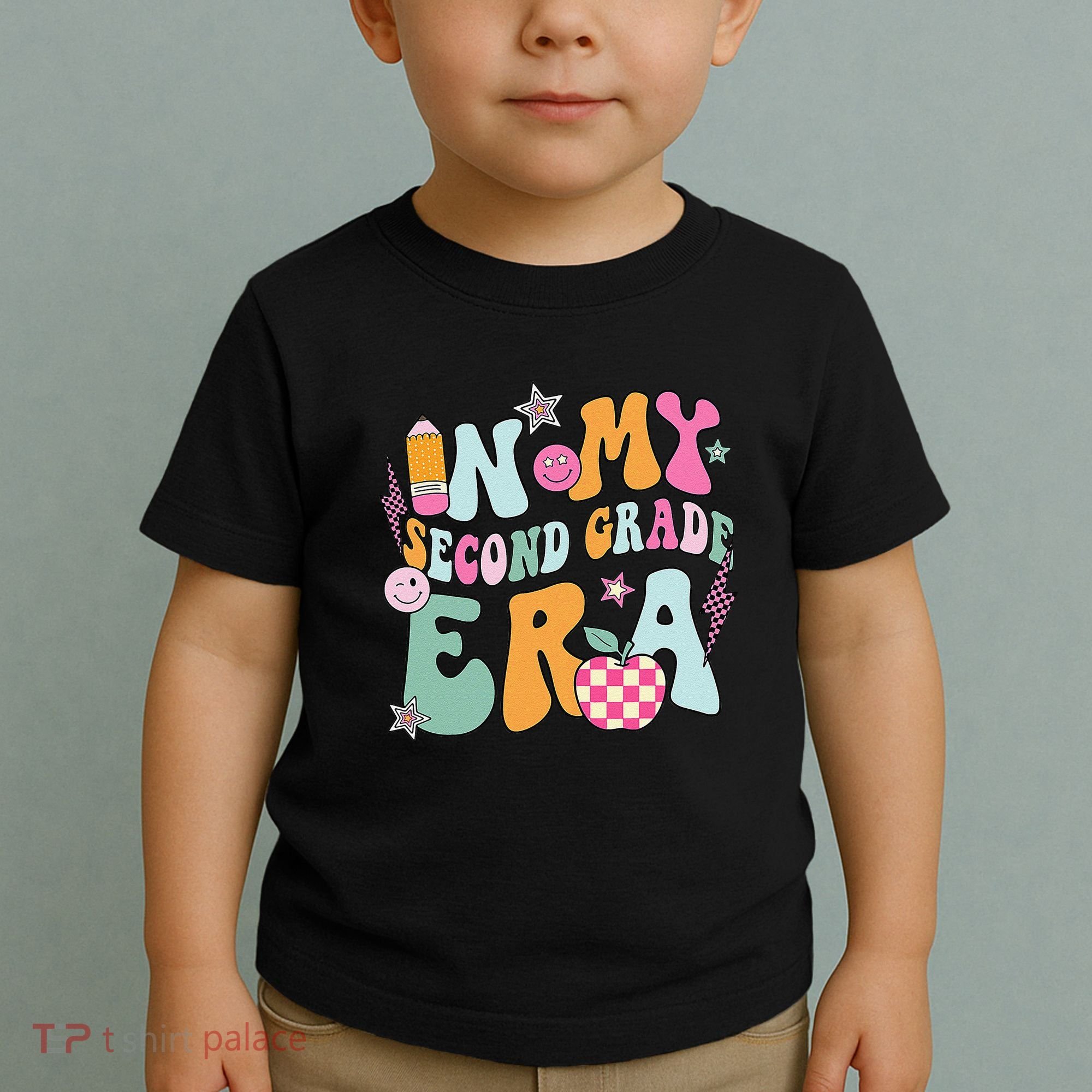 In My Second Grade Era 2nd Grade Girl Teacher Back To School Gift Toddler T-Shirt
