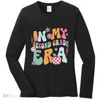 In My Second Grade Era 2nd Grade Girl Teacher Back To School Gift Women's Long Sleeve Shirt thumb 0