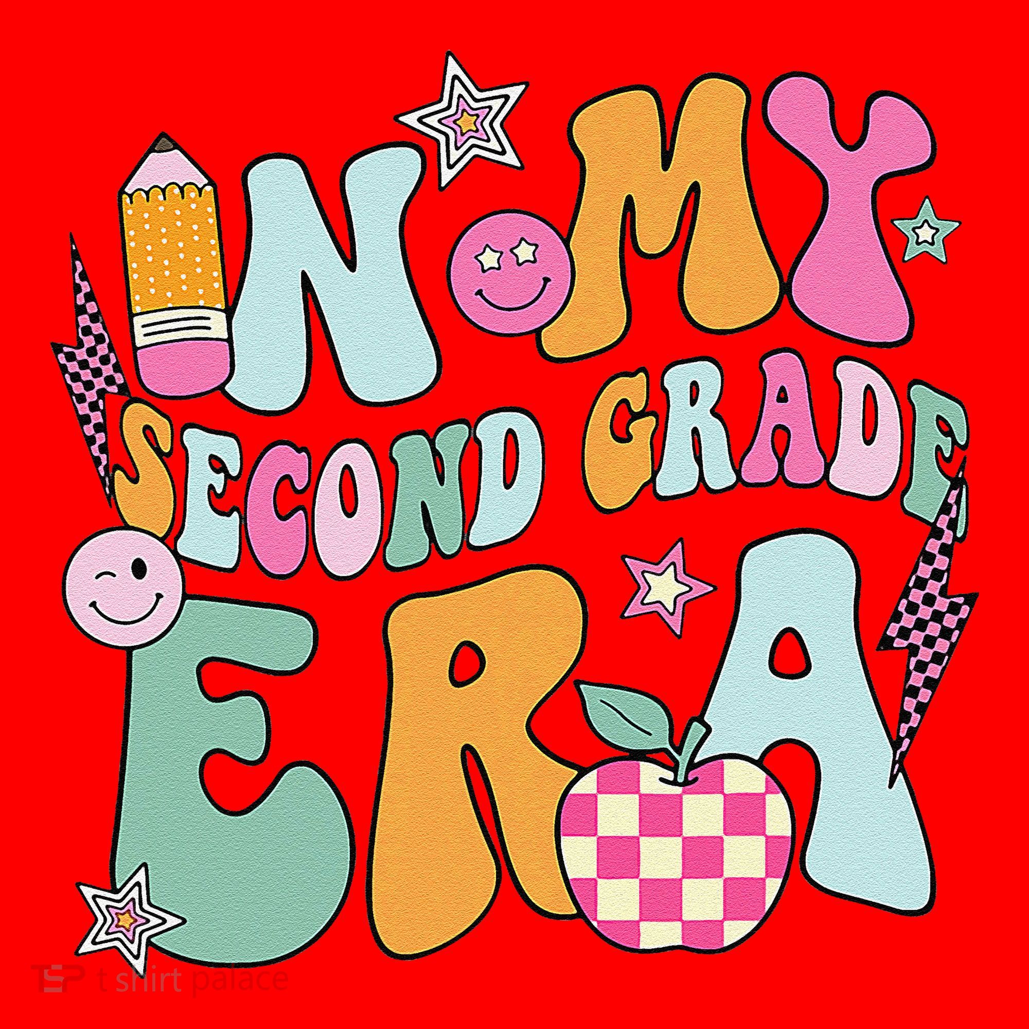 In My Second Grade Era 2nd Grade Girl Teacher Back To School Gift Santa Hat