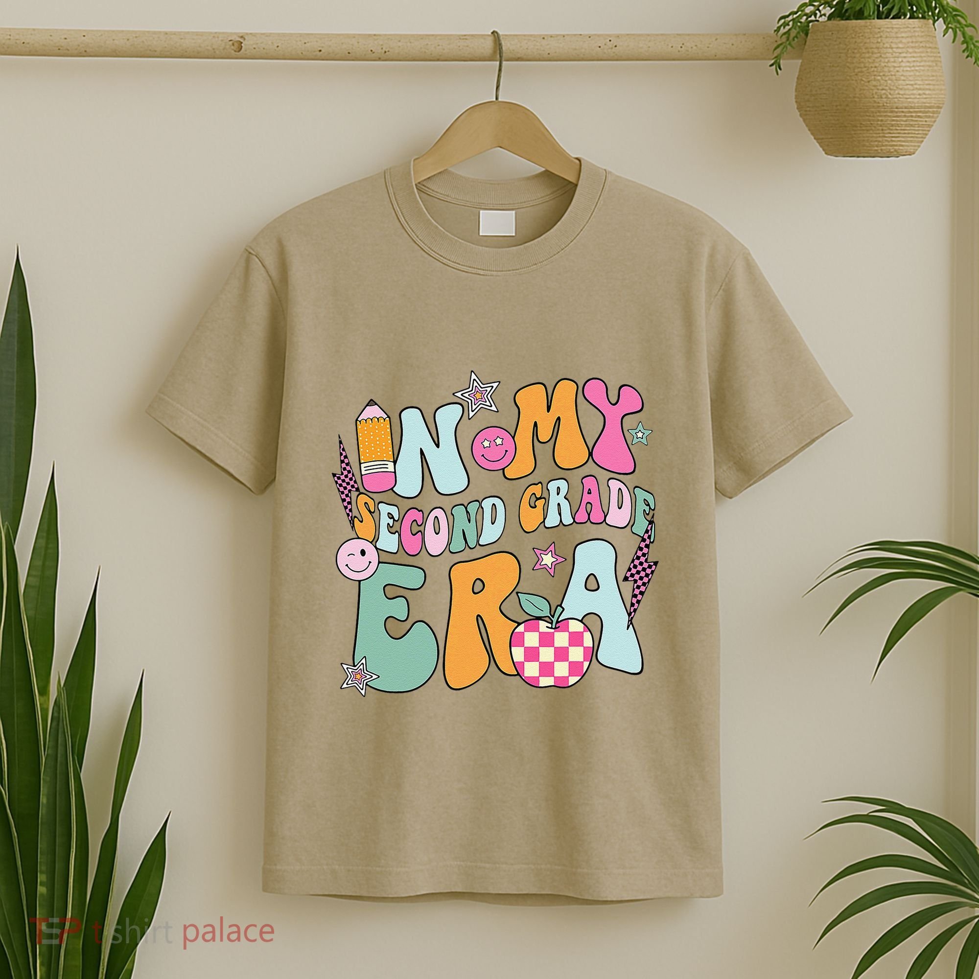 In My Second Grade Era 2nd Grade Girl Teacher Back To School Gift T-Shirt